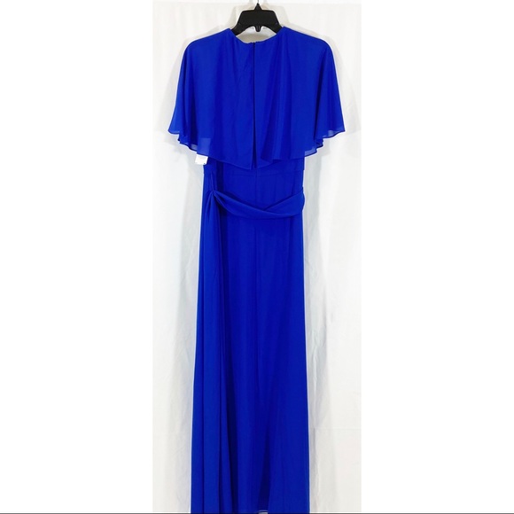 Vince Camuto V-Neck Faux Wrap Maxi Dress - Picture 5 of 12